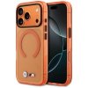 Etui BMW M IML Metal Logos MagSafe do    iPhone 17 Pro pomarańczowy
